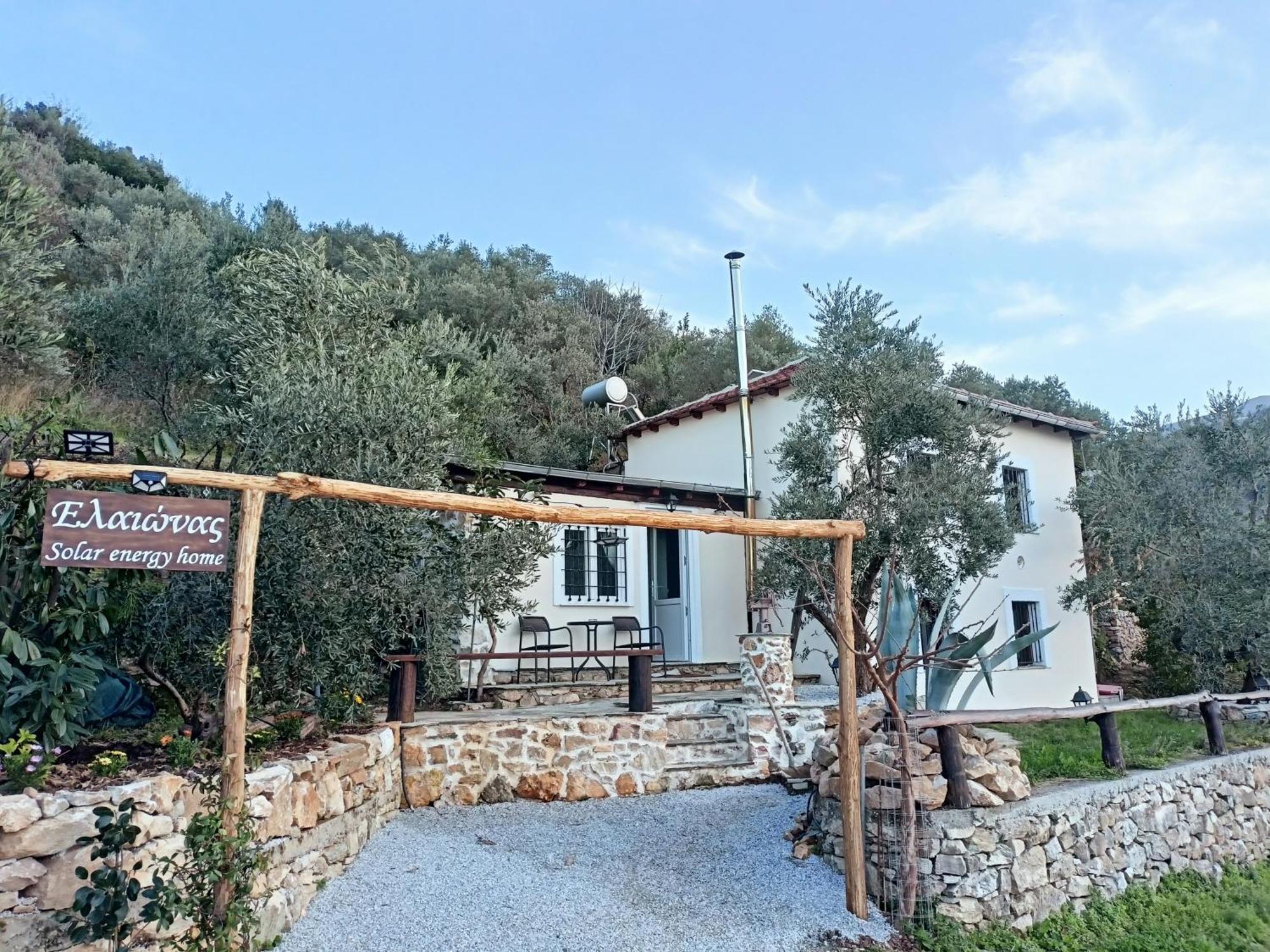 Ελαιώνας - Solar Energy House Villa Khorevtó Eksteriør bilde