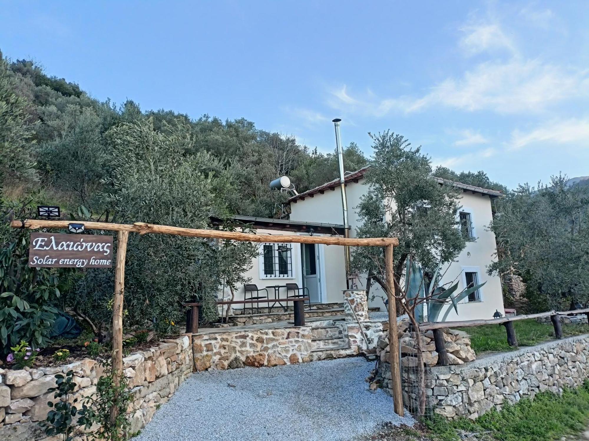 Ελαιώνας - Solar Energy House Villa Khorevtó Eksteriør bilde